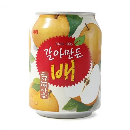 갈아만든배 238ml*12캔(곽)/해태 이미지