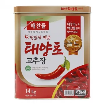 태양초고추장(골드) 14kg/해찬들