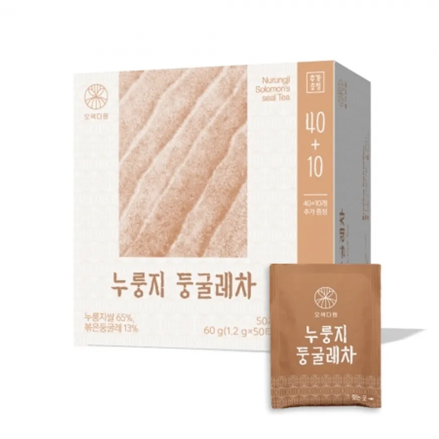 누룽지둥굴레차 1.2g*50T/오색다원 이미지