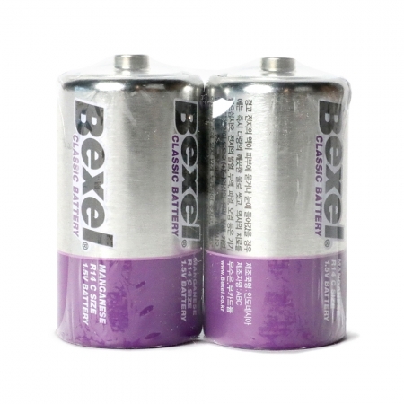 벡셀sizeC R14 1.5V 2입