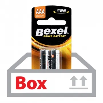 벡셀알카라인건전지AAA 2입*20ea(박스)