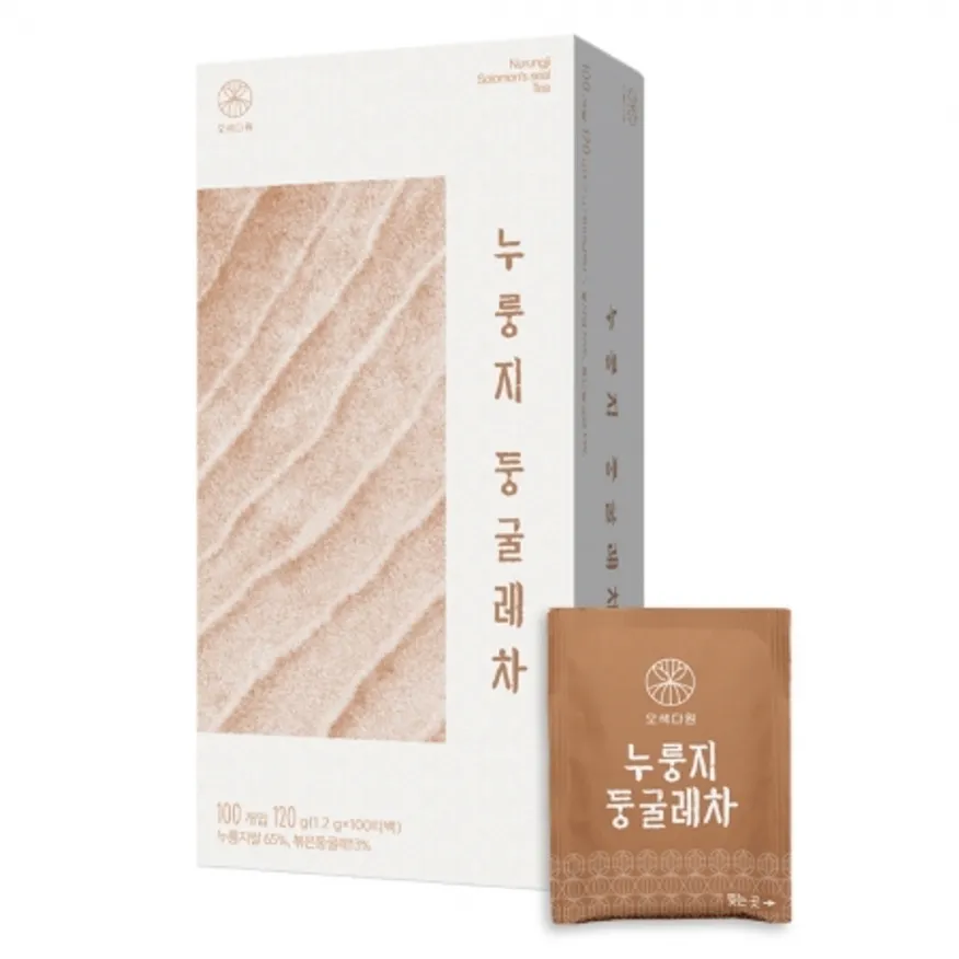 누룽지둥굴레차 1.2g*100T/오색다원 이미지