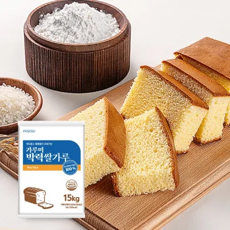 새롬푸드 가루미 박력쌀가루 15kg