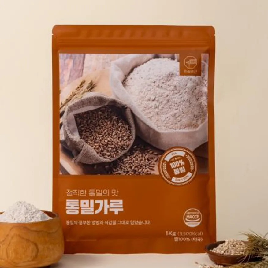 안심곳간 통밀가루 1kg 이미지