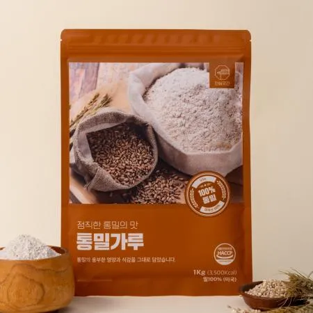 안심곳간 통밀가루 1kg 이미지