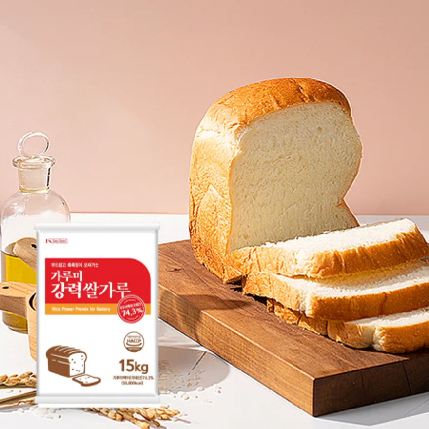 새롬푸드 가루미 강력쌀가루 15kg 이미지