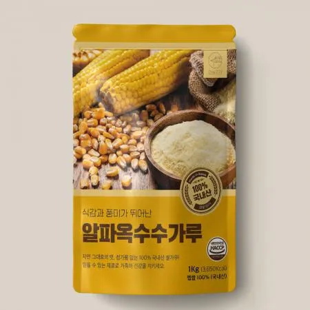 안심곳간 알파옥수수가루 1kg