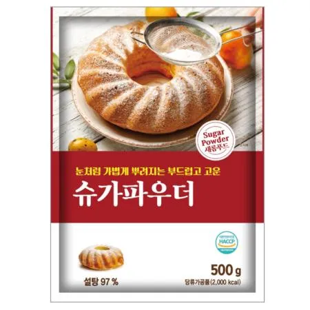 새롬푸드 슈가파우더 500g
