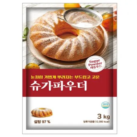 새롬푸드 슈가파우더 3kg