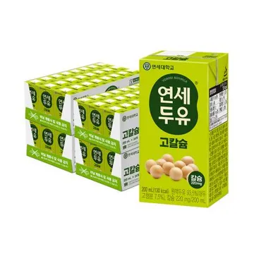 연세우유 고칼슘 두유 200ml 96팩