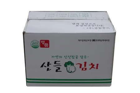 국내산 포기김치 산들