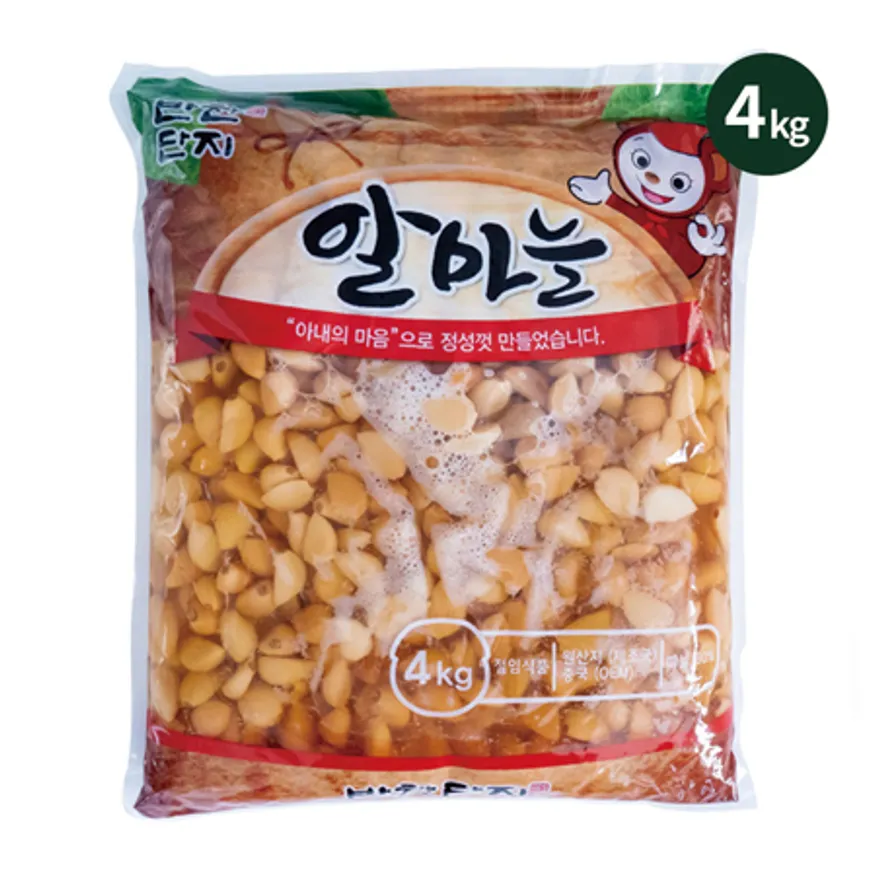 반찬단지 알마늘 4kg 이미지