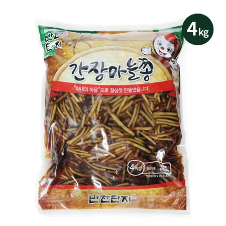 반찬단지 간장마늘쫑 4kg