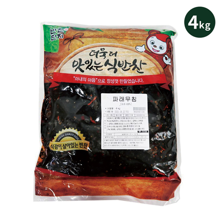 반찬단지 파래무침 4kg