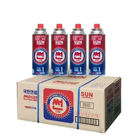 썬연료 부탄가스 28입 1박스