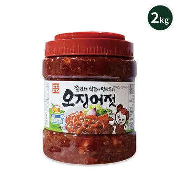 반찬단지 오징어젓 2kg