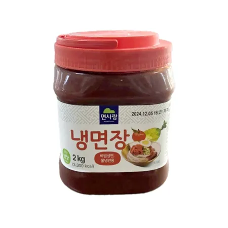 면사랑 비빔 냉면장 비빔장 2kg 이미지