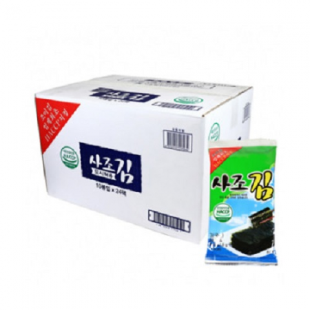사조 미니 도시락 김 (1.8g*10봉)*24팩
