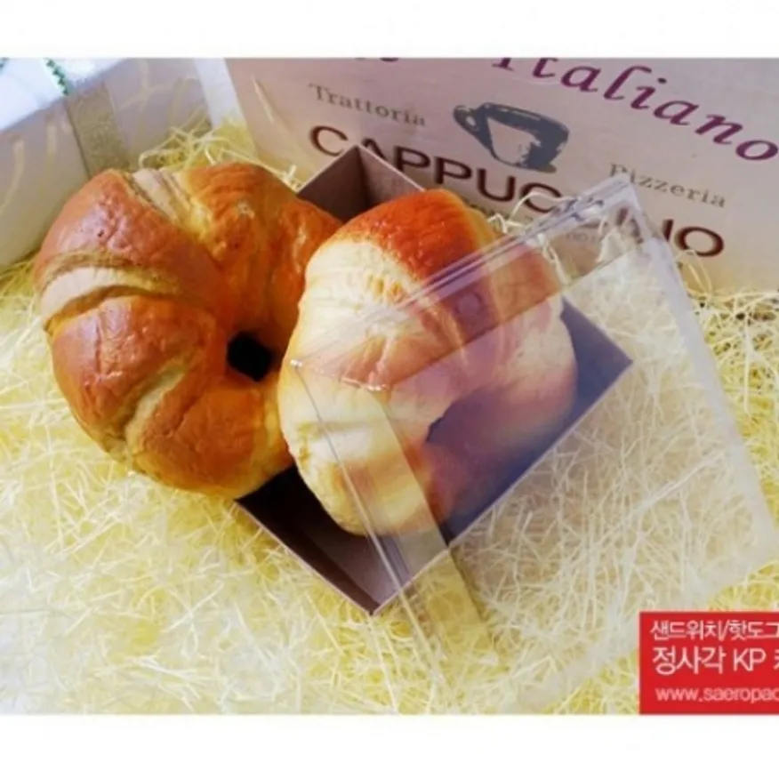 새로 크라프트 정사각뚜껑 (고) 50개 이미지