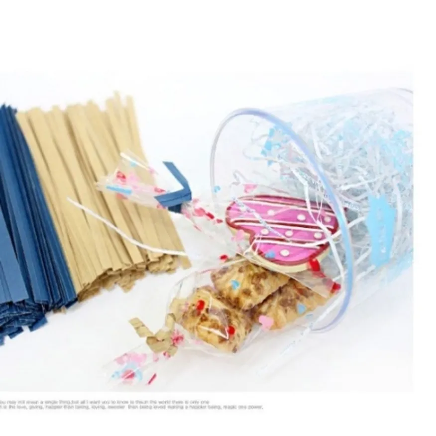 새로 크라프트타이(1000개/봉)1개 이미지