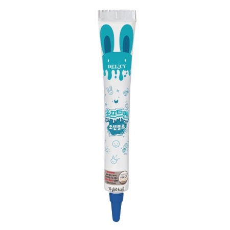 소프트펜 오션블루 18g(굳지 않는 초코펜