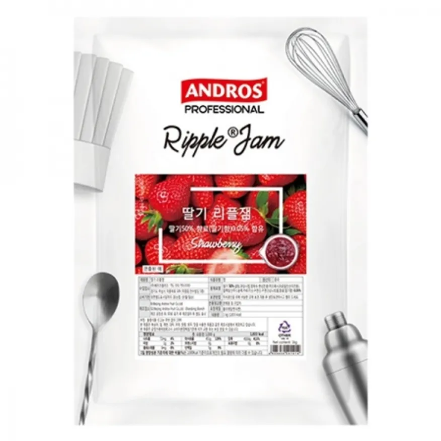 앤드로스 딸기 리플잼 1kg 이미지