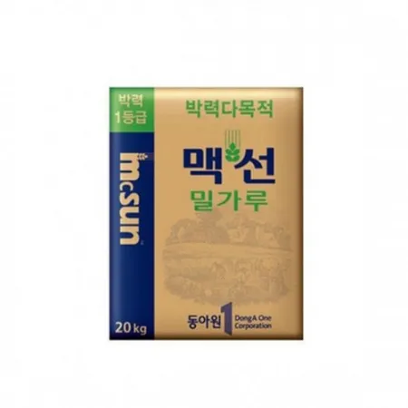 맥선 박력 다목적용A 밀가루 20kg