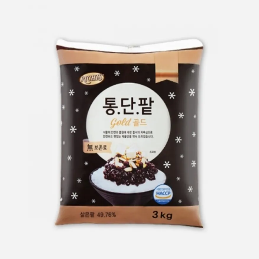동서 통단팥 골드 3kg(파우치) 이미지