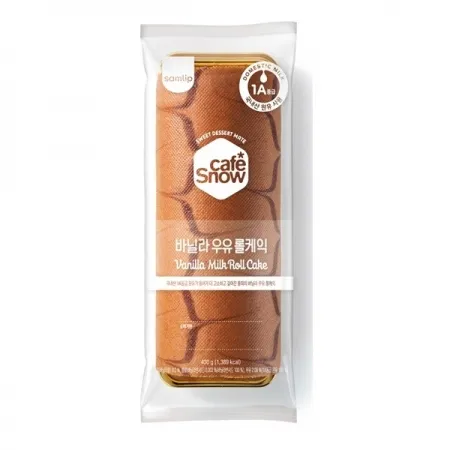 삼립 바닐라 우유롤  케익(430g)