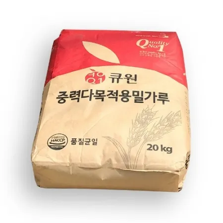 큐원 중력 다목적용밀가루 20kg