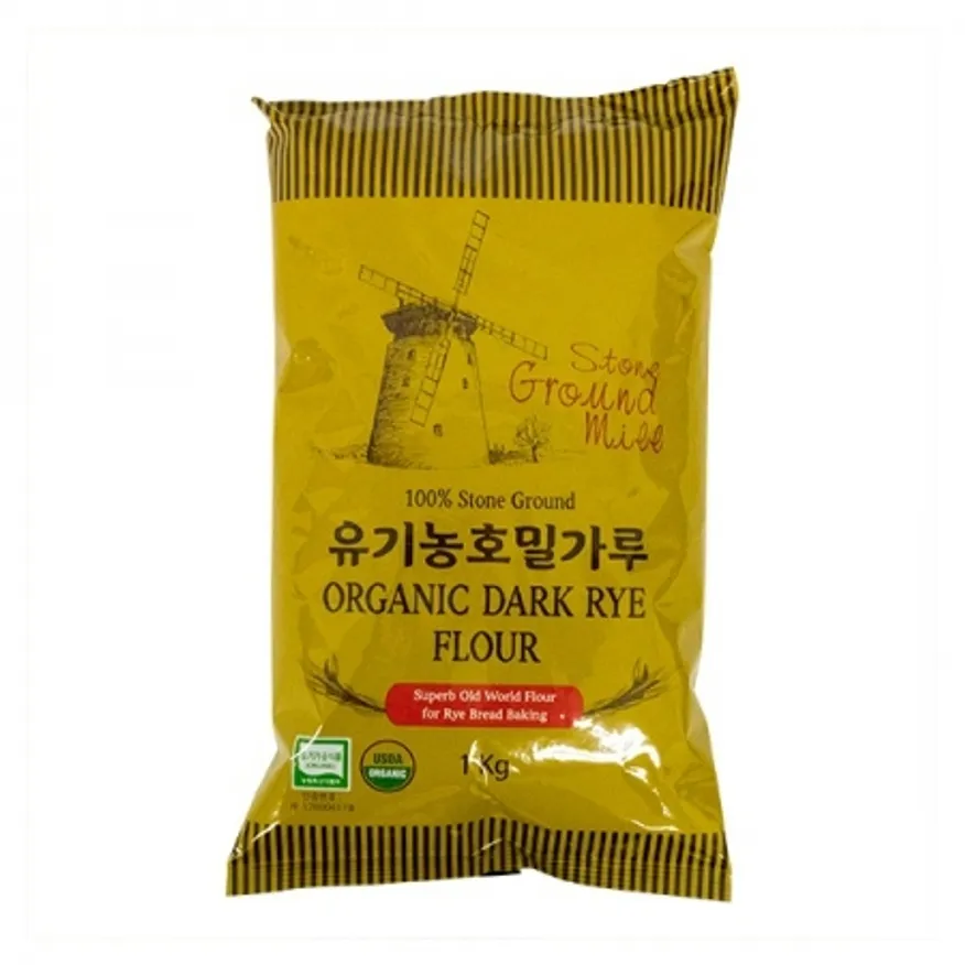허트랜드밀 유기농 호밀가루 1kg 이미지