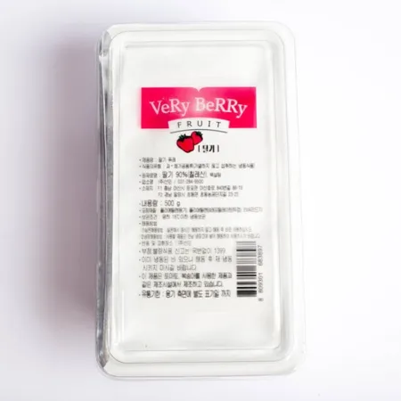 선인 베리베리 딸기 퓨레 500g