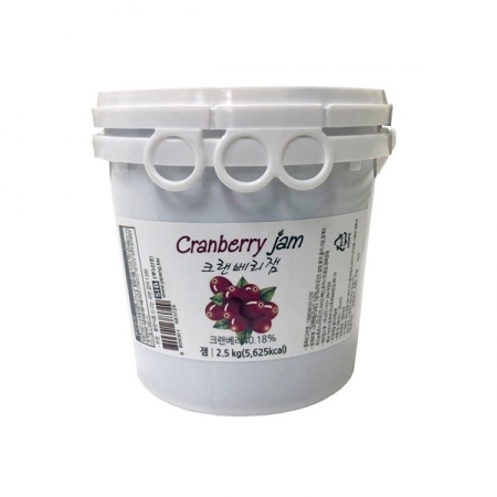 선인 크랜베리 잼 2.5kg