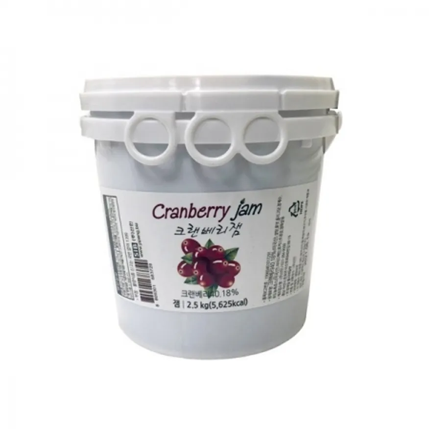 선인 크랜베리 잼 2.5kg 이미지