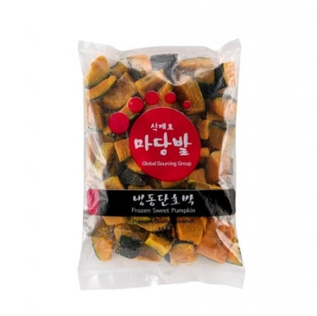 냉동단호박(유피/2*3cm/중국산)1kg