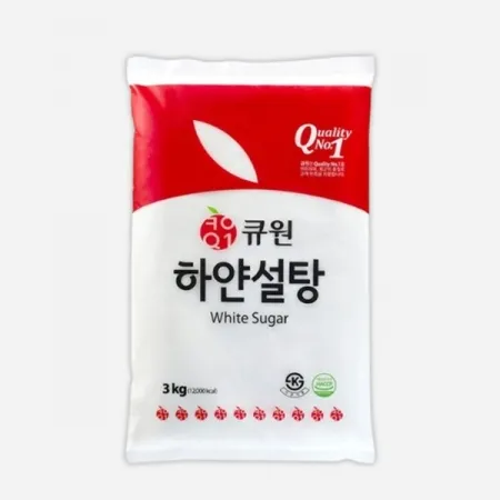 큐원 하얀설탕 3kg