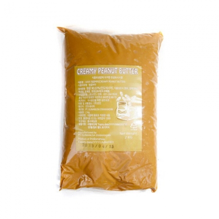 크리미 땅콩버터 (팩) 2kg