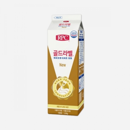 리치 뉴골드라벨 휘핑크림 1030g