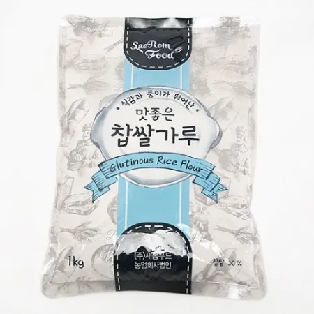 새롬 맛좋은찹쌀가루 1kg
