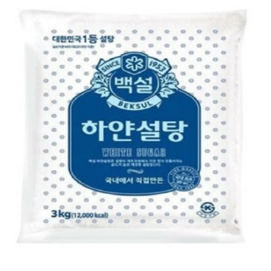 백설탕(CJ/정백당)3kg 이미지