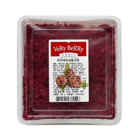 라즈베리냉동크럼 (IQF) 500g