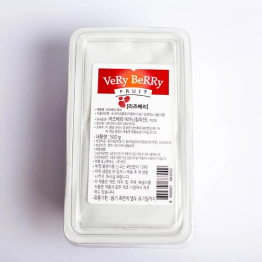 선인 베리베리 라즈베리 퓨레 500g 이미지