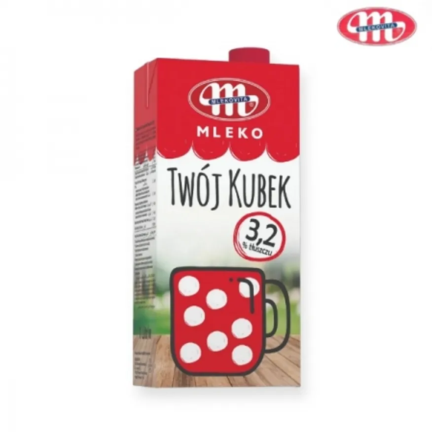 믈레코비타 트푸이쿠백 멸균우유 1L(3.2%) 이미지