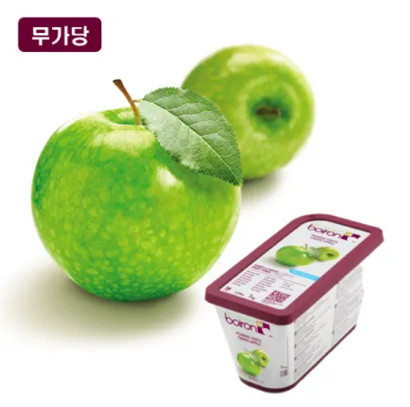 브와롱 그린애플 냉동퓨레 97% 1kg
