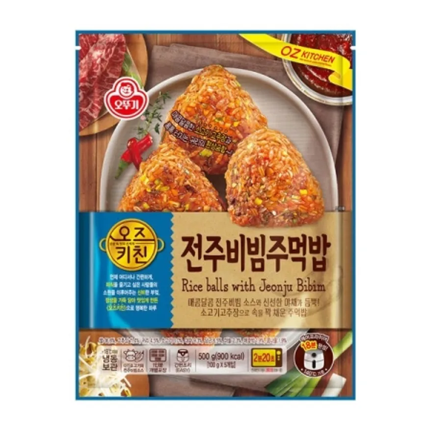 전주비빔주먹밥(오뚜기/500g/냉동)EA 이미지