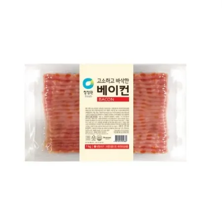 베이컨(청정원/고소하고바삭/냉동)1kg