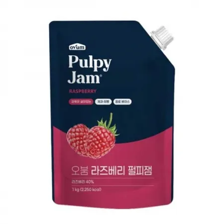 오붐 라즈베리 펄피잼 1kg