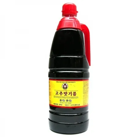 고추맛기름(새댁표/고추씨유15%)1.5L