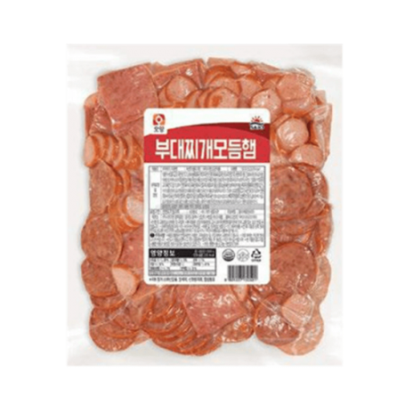 부대찌개모듬햄(사조오양/1kg/냉동)pak
