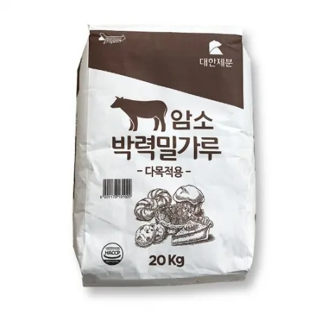[대한]곰표박력1등급 밀가루(다목적용) 20kg